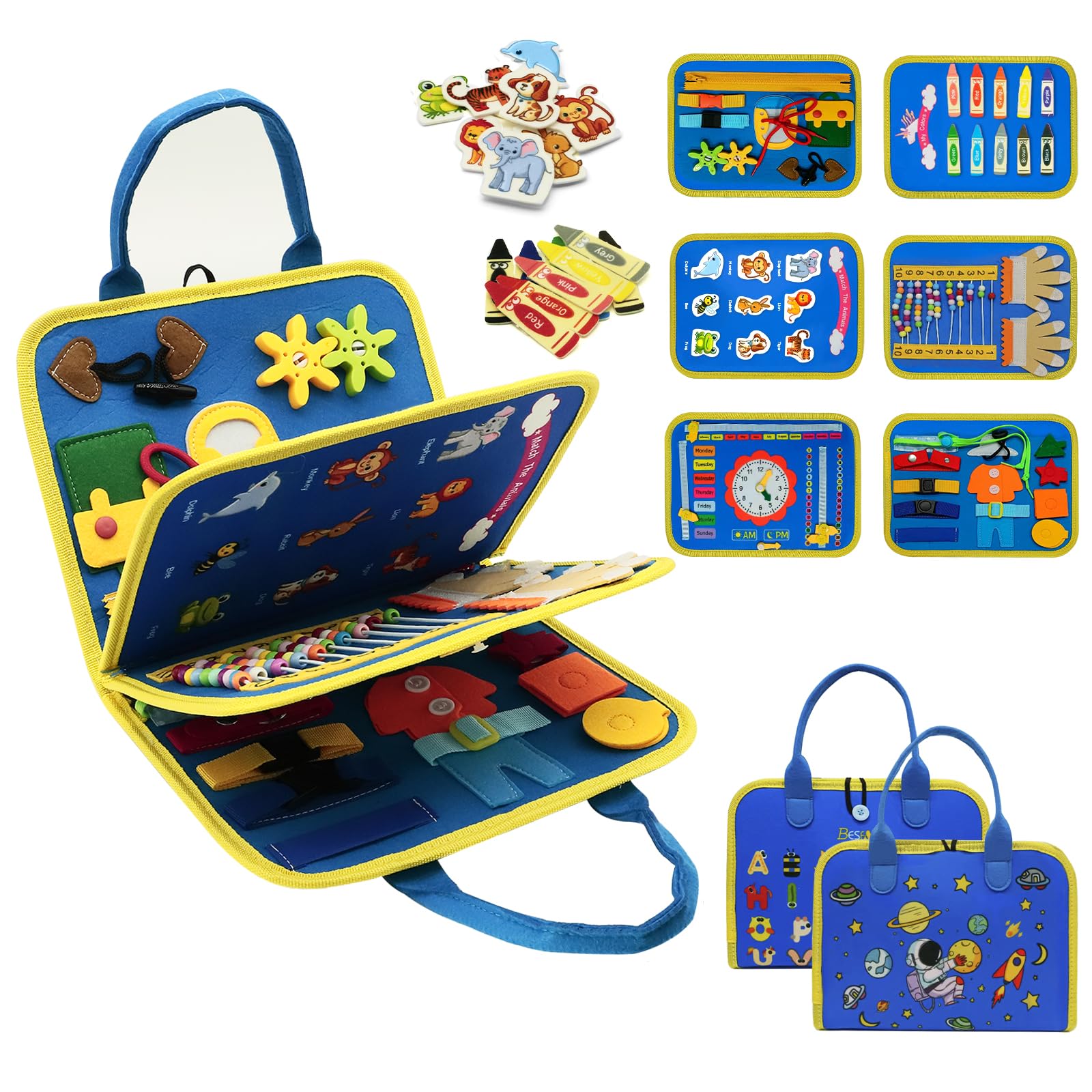 BESFAN – Montessori Busy Board Book