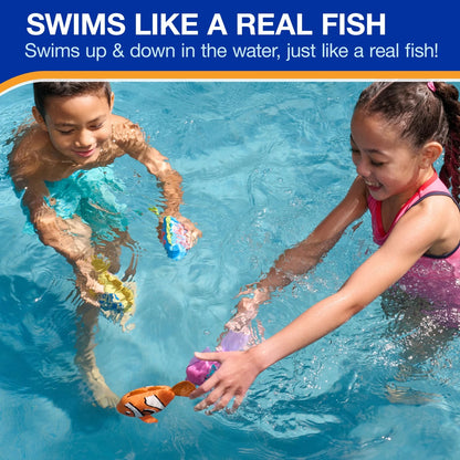 SwimWays Rainbow Reff Swim Shady, amarillo