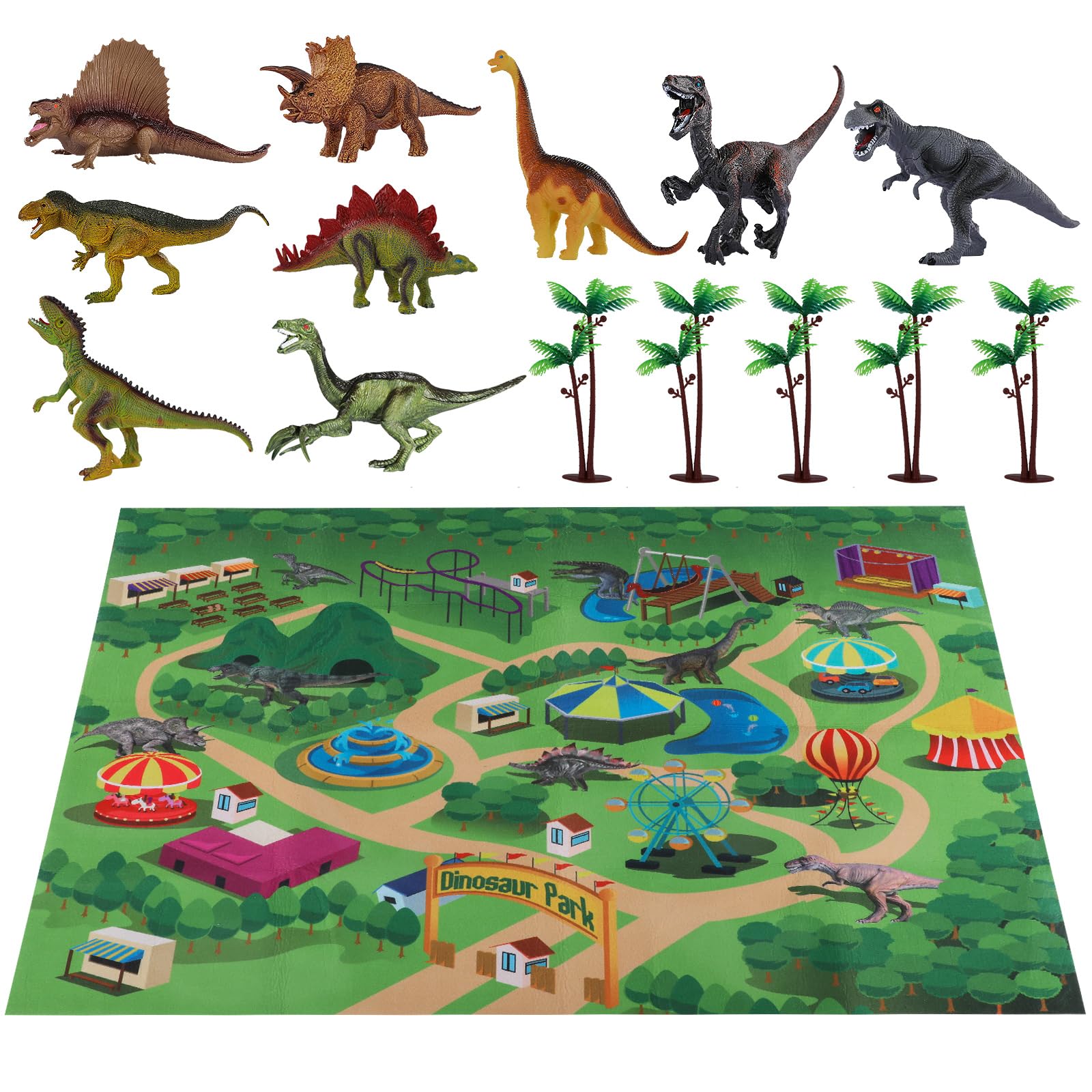 Juguetes de dinosaurios TEMI para niños de 3 a 5 años