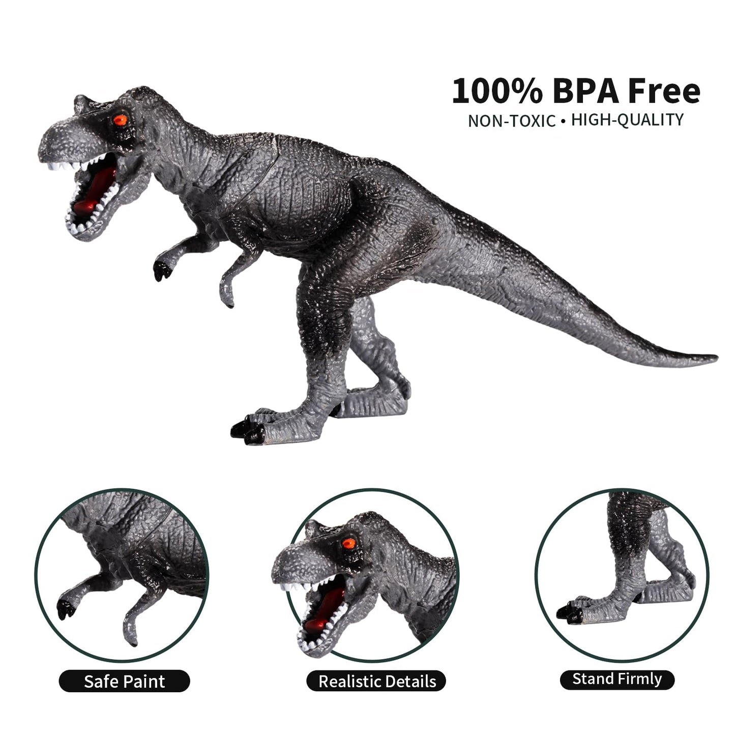 Juguetes de dinosaurios TEMI para niños de 3 a 5 años