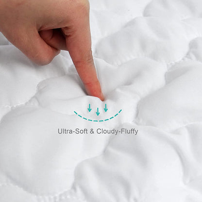 Biloban sábana protectoras para colchón de cuna, funda impermeable y ajustable
