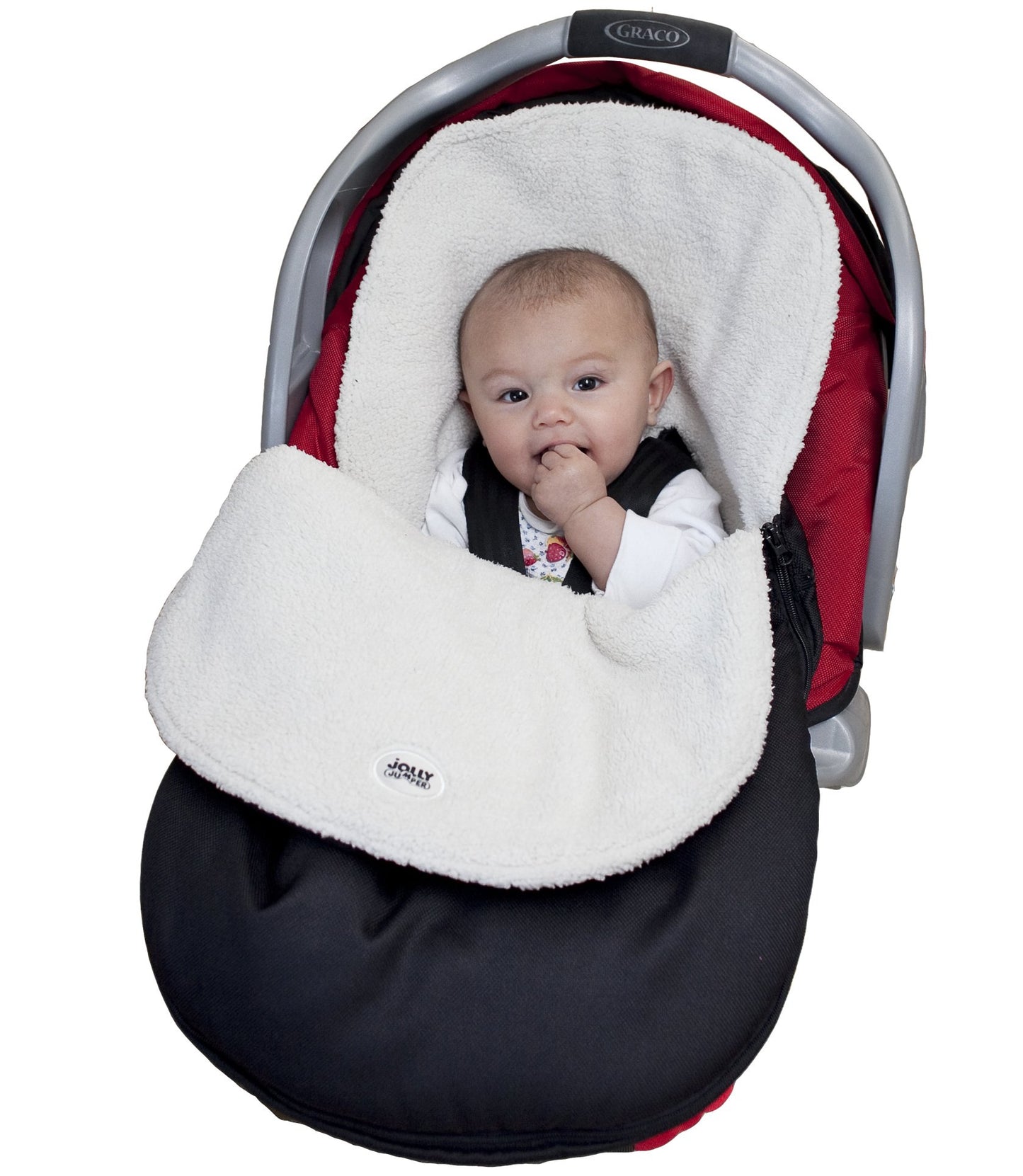 Jolly Jumper Bolso Cuddle - Negro
