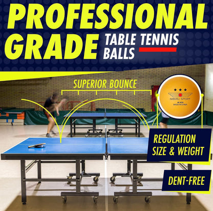 Raquetas y pelotas de tenis de mesa profesionales