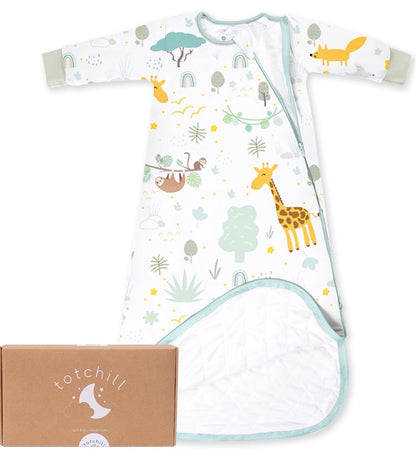 Saco de dormir para bebé de manga larga 1.0 TOG, 6-18 meses