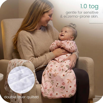 Saco de dormir para bebé de manga larga 1.0 TOG, 6-18 meses