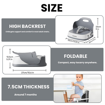 UBRAVOO Asiento elevador para silla de cocina, 6-36 meses