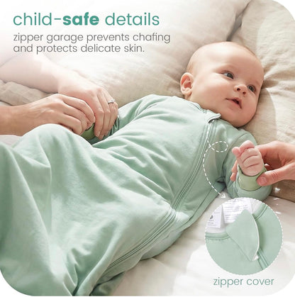 Saco de dormir para bebé de manga larga 1.0 TOG, 6-18 meses