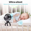 Mini ventilador portátil para cochecito de bebé
