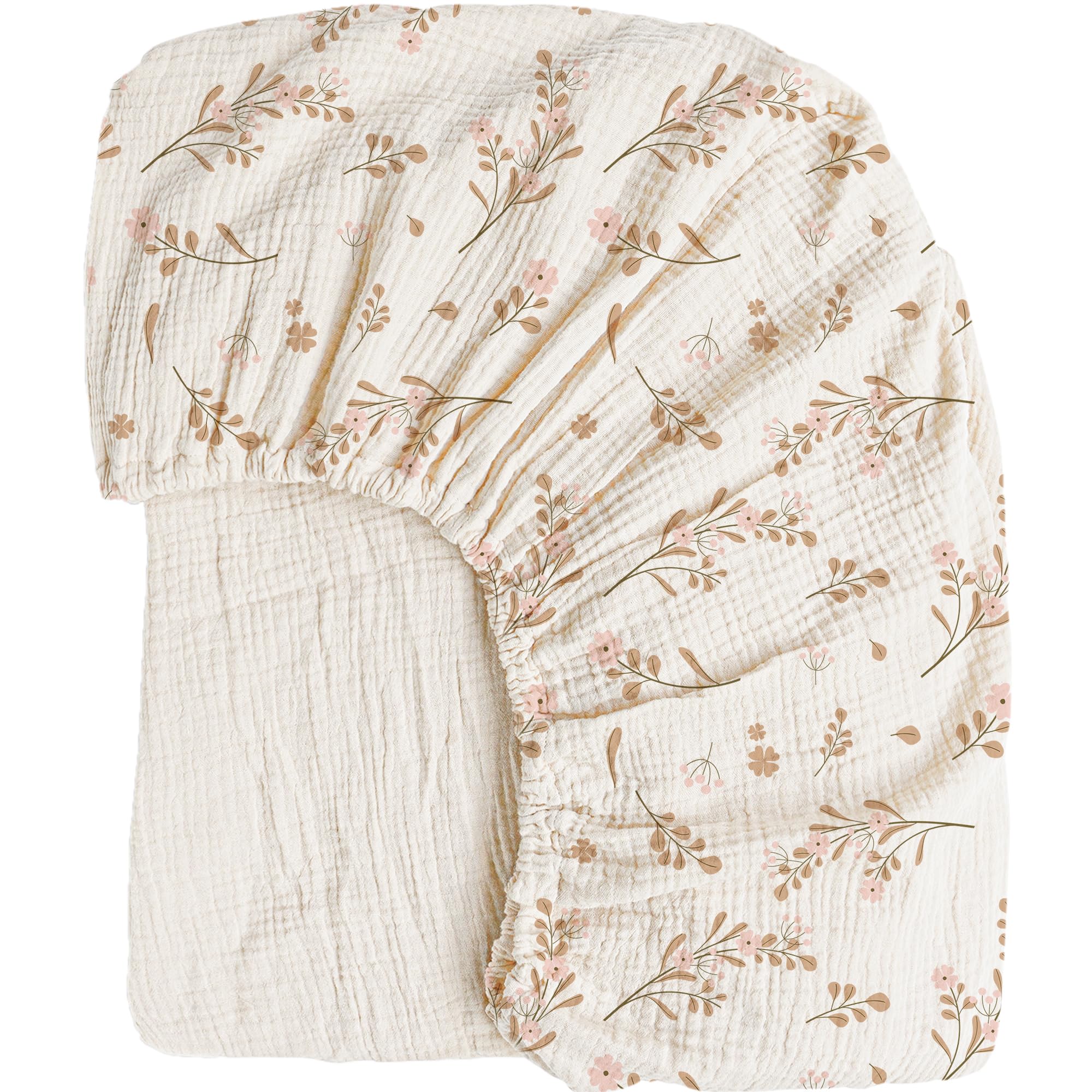 Sábana de muselina Konssy para cuna