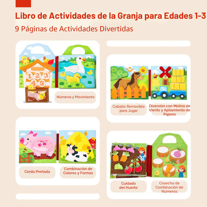 hahaland Libro de actividades para niños pequeños