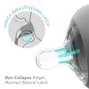 Nanobébé biberón de silicona, anti cólico 5oz