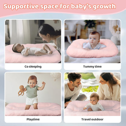 Tumbona para bebé - Almohada para tumbona de bebé para recién nacidos (0-24 meses)