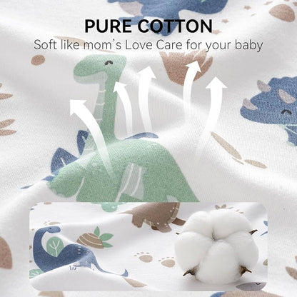 Fiemol sacos de dormir para bebé de 12-18 meses, manta de manga larga para bebé de 0.5 tog