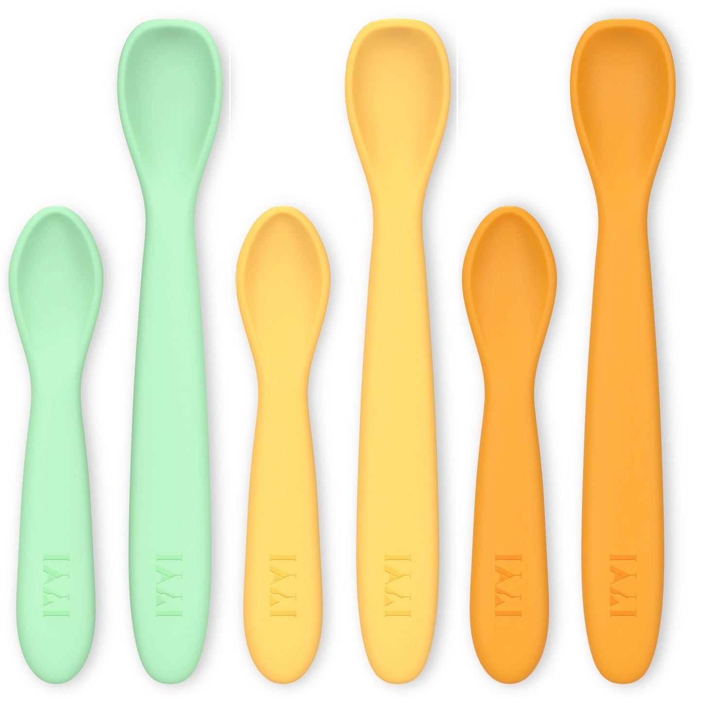Cucharas de silicona para bebés