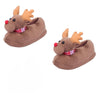 Pantuflas De Cervatillo Navideño