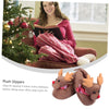 Pantuflas De Cervatillo Navideño