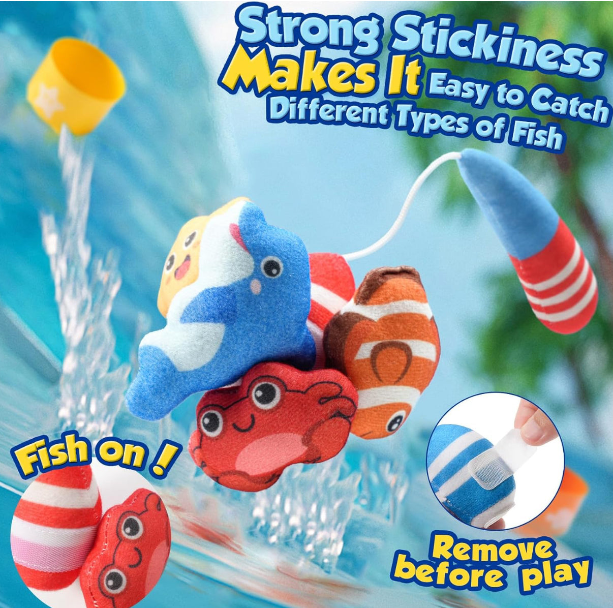 Juego de pesca para niños pequeños