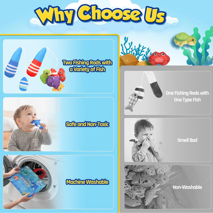 Juego de pesca para niños pequeños