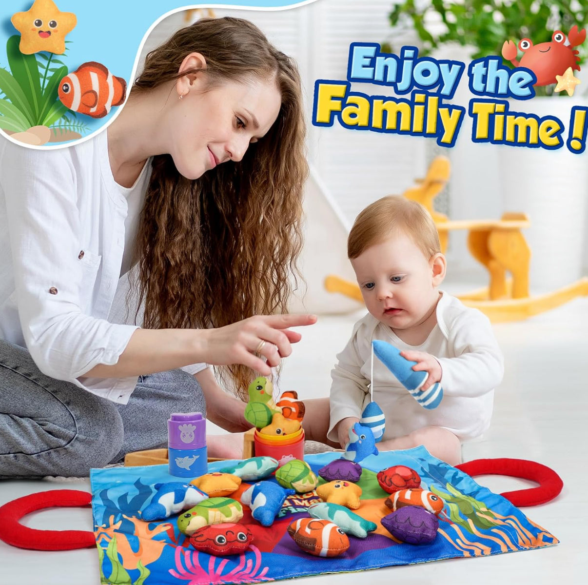 Juego de pesca para niños pequeños