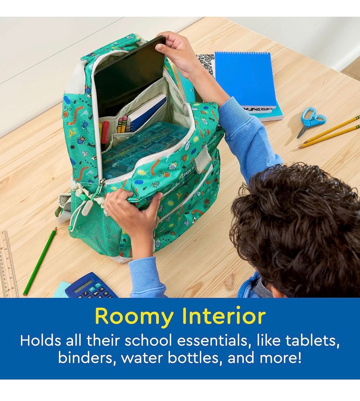 Bentgo Mochila para niños - Mochila ligera y duradera de 14 pulgadas