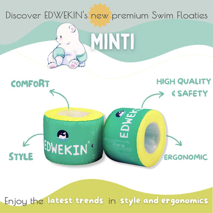 EDWEKIN® Flotador de bebé,Flotador inflable, 11-30kg