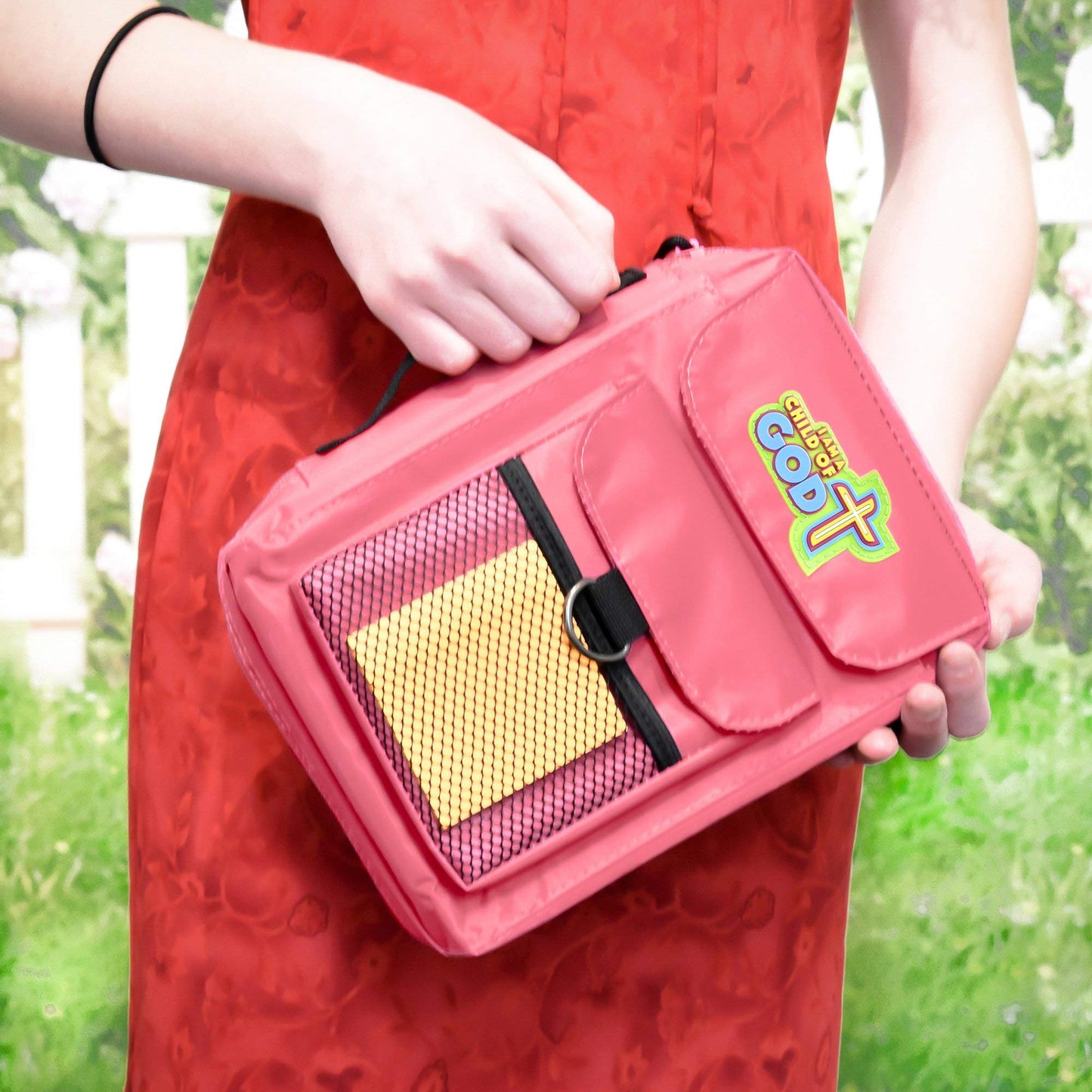 Funda de transporte mediana, se adapta hasta 8.50 x 6.25 x 2 pulgadas con bolsillos