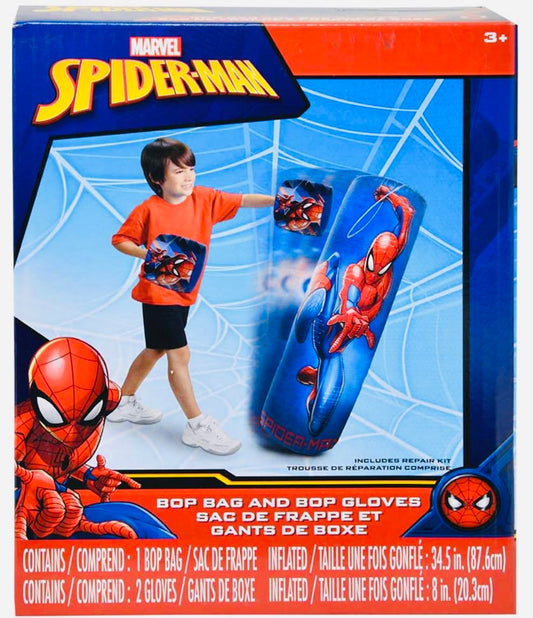 Saco de boxeo inflable de Spider-Man