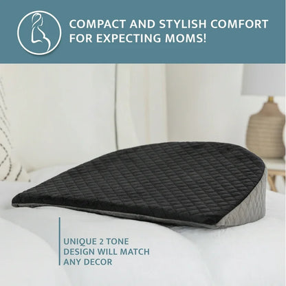 Almohada de cuña para el embarazo Kolbs de espuma viscoelástica