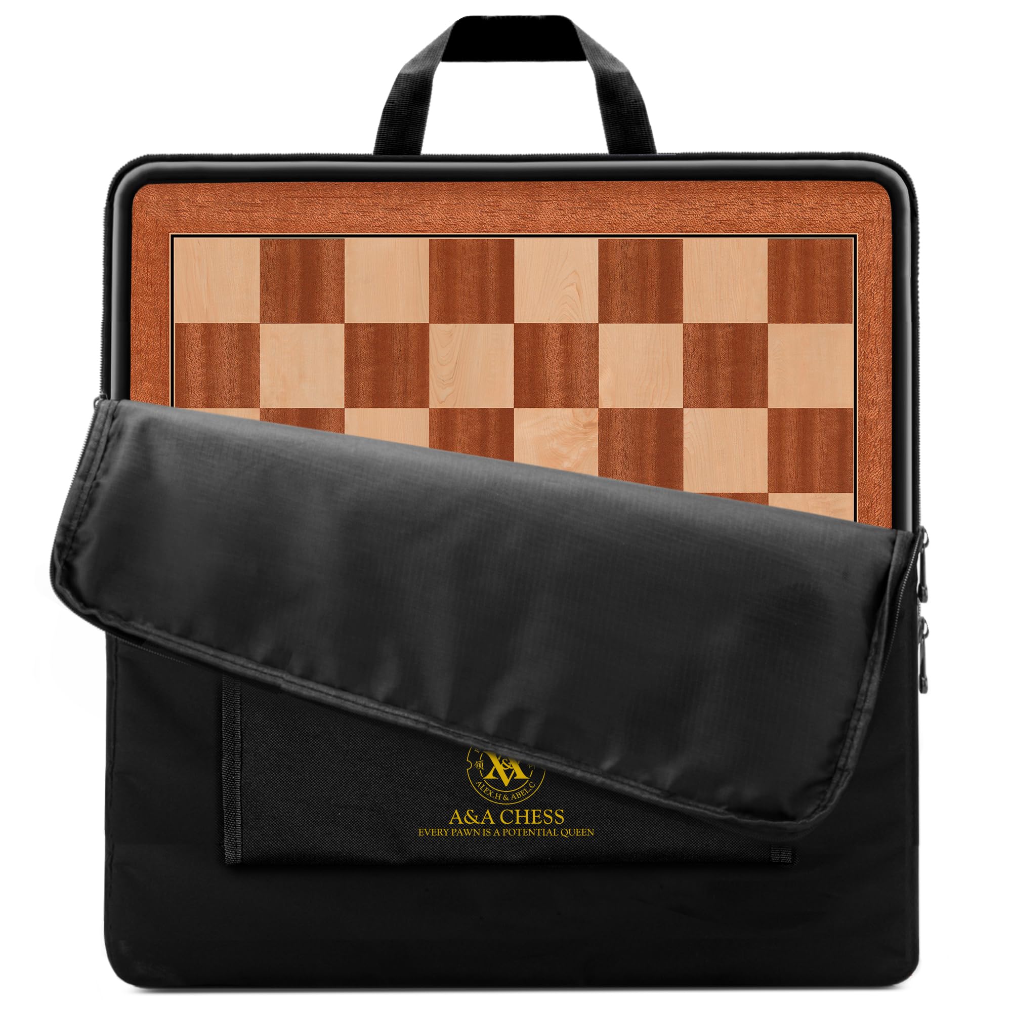 Tablero de ajedrez profesional de madera para torneos A&A