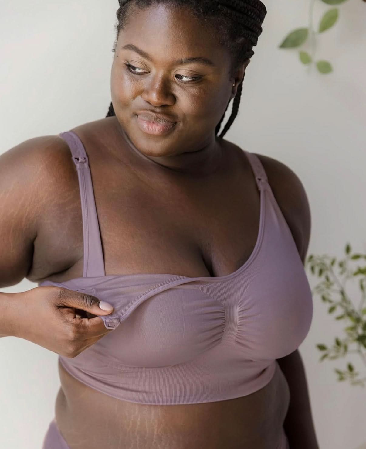 Kindred Bravely Sublime - Sujetador de lactancia sin costuras, Talla L