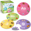Rompecabezas de madera con números y letras para niños de 3 a 5 años