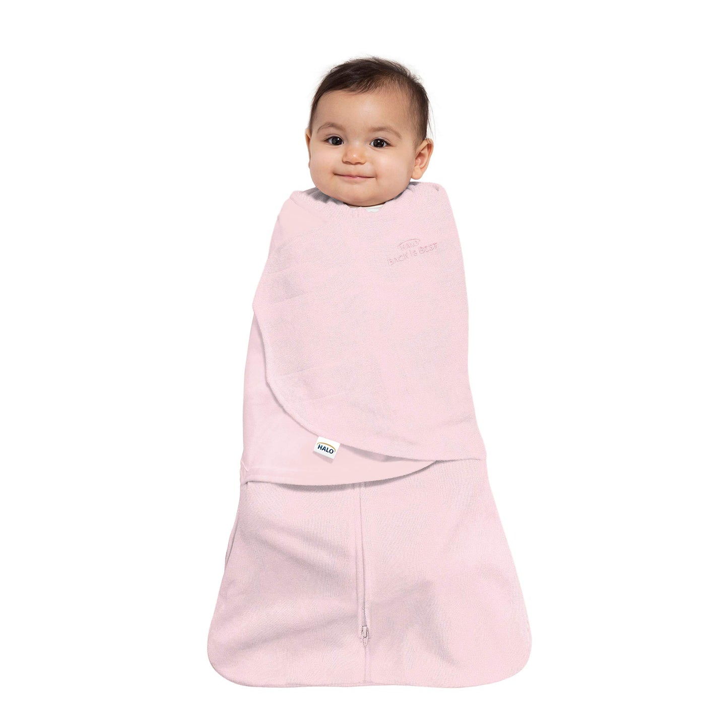 HALO Sleepsack Swaddle 100% algodón orgánico para recién nacido, TOG 1.5, 0-3 meses