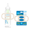 Dr. Brown's® Milestones™ - Manijas para biberón de silicona 100% estrechas