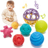 Montessori Toys - Pelotas sensoriales para bebés