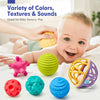 Montessori Toys - Pelotas sensoriales para bebés