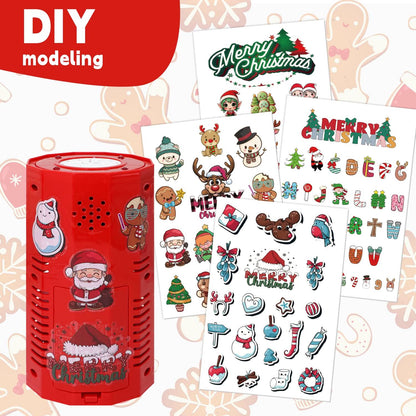 Máquina de burbujas con stickers