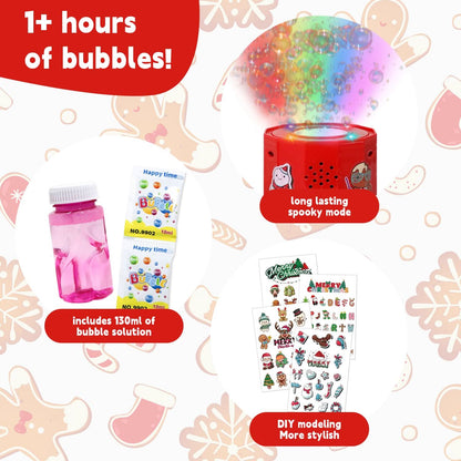 Máquina de burbujas con stickers