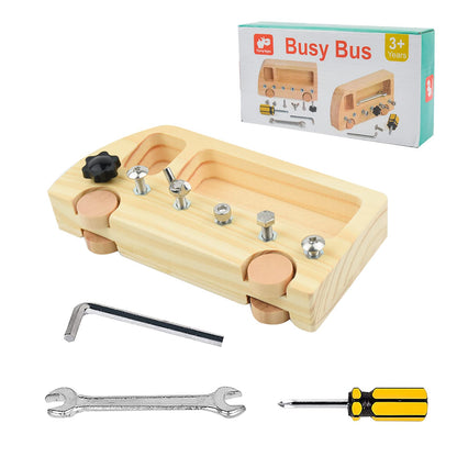 Tablero de destornilladores Montessori para niños Habilidades básicas Montessori