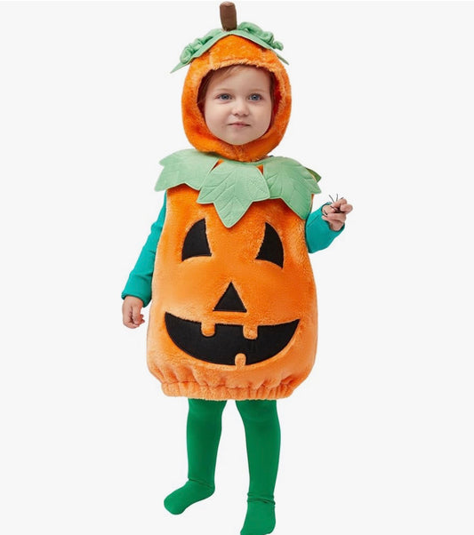Spooktacular Creations Disfraz de calabaza para bebé de Halloween, 6-12 meses