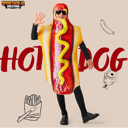 Spooktacular Creations Disfraz de perros calientes para niños, 5-7 años