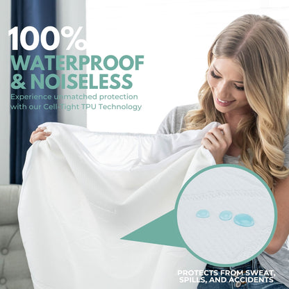 Protector de colchón para cuna