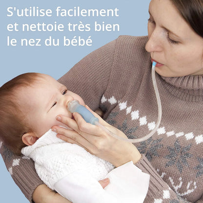 Bebe aspirador nasal bebe manual lavable y reutilizable