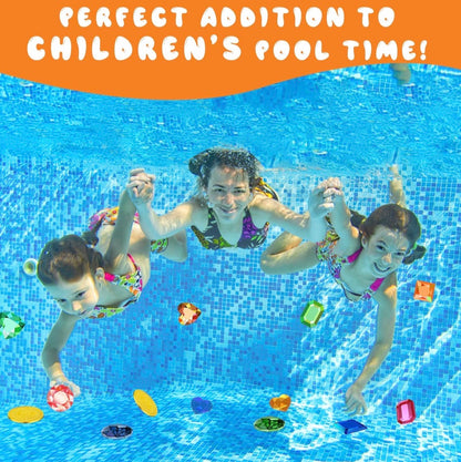 Juguetes de buceo 5 en 1: juguetes de buceo para piscina y juego de búsqueda de tesoros