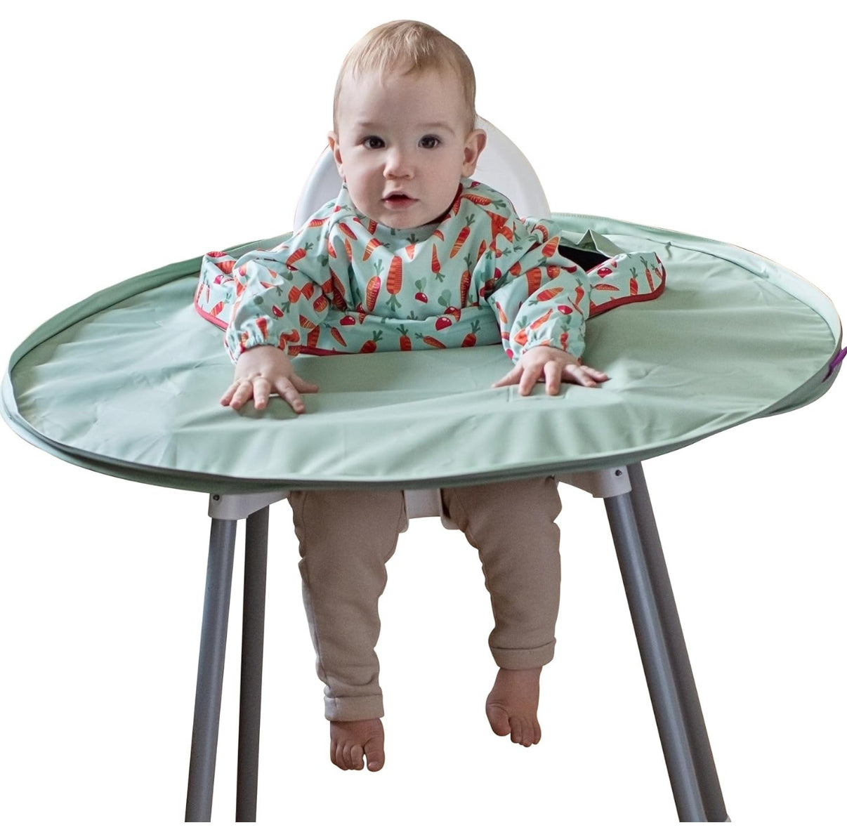 Tidy Tot - Kit de babero y bandeja para bebé