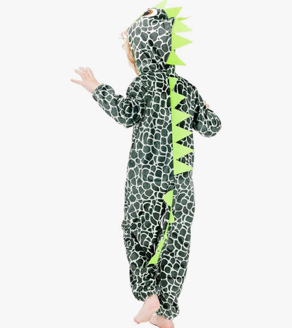 IKALI Disfraz de dinosaurio para niños, 7-8 años