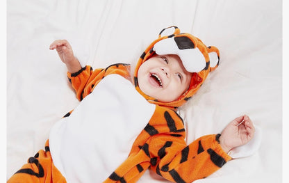 Disfraz de tigre bebé de Halloween para niños de Spooktacular Creations, 12-18 meses