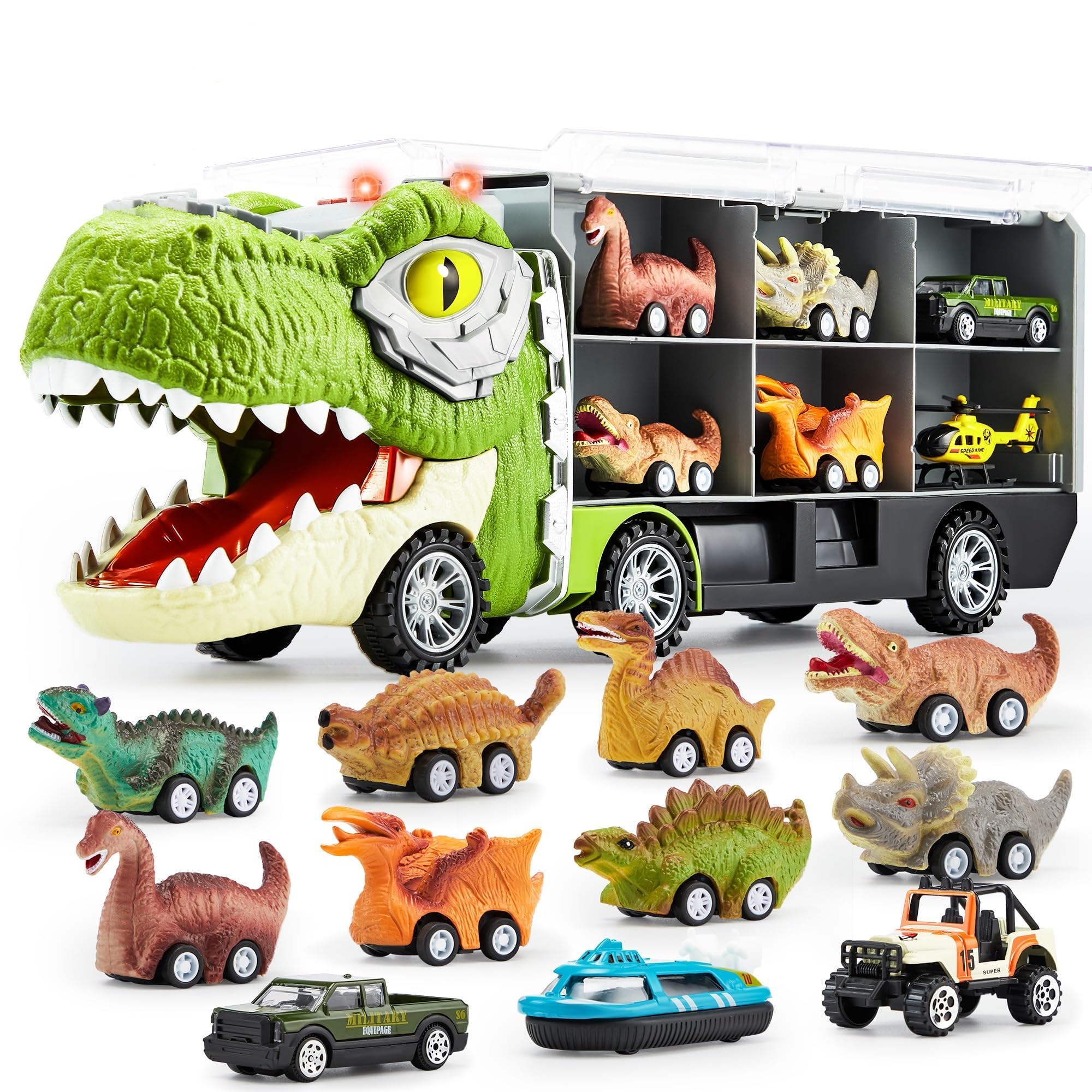 JOYIN Juguetes de dinosaurio 13 en 1 para niños