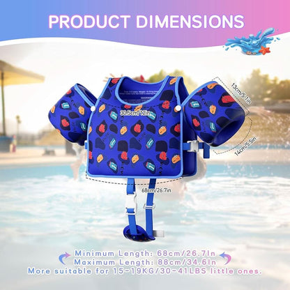 Chaleco de natación para niños 19-30 kilos