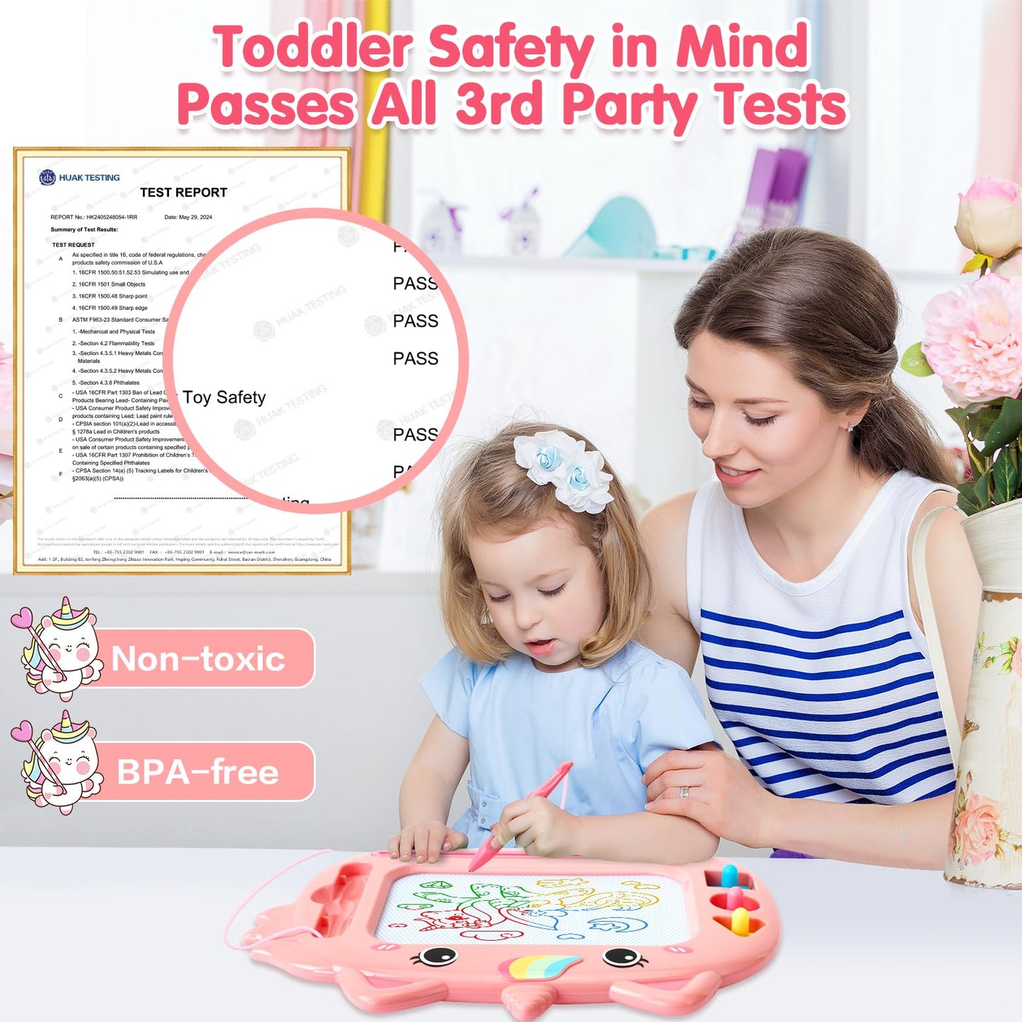 Juguetes de unicornio para niñas pequeñas de 1 a 3 años