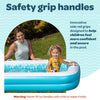 Piscina inflable para niños de 65" x 39" x 10" (5'5") con suelo acolchado suave
